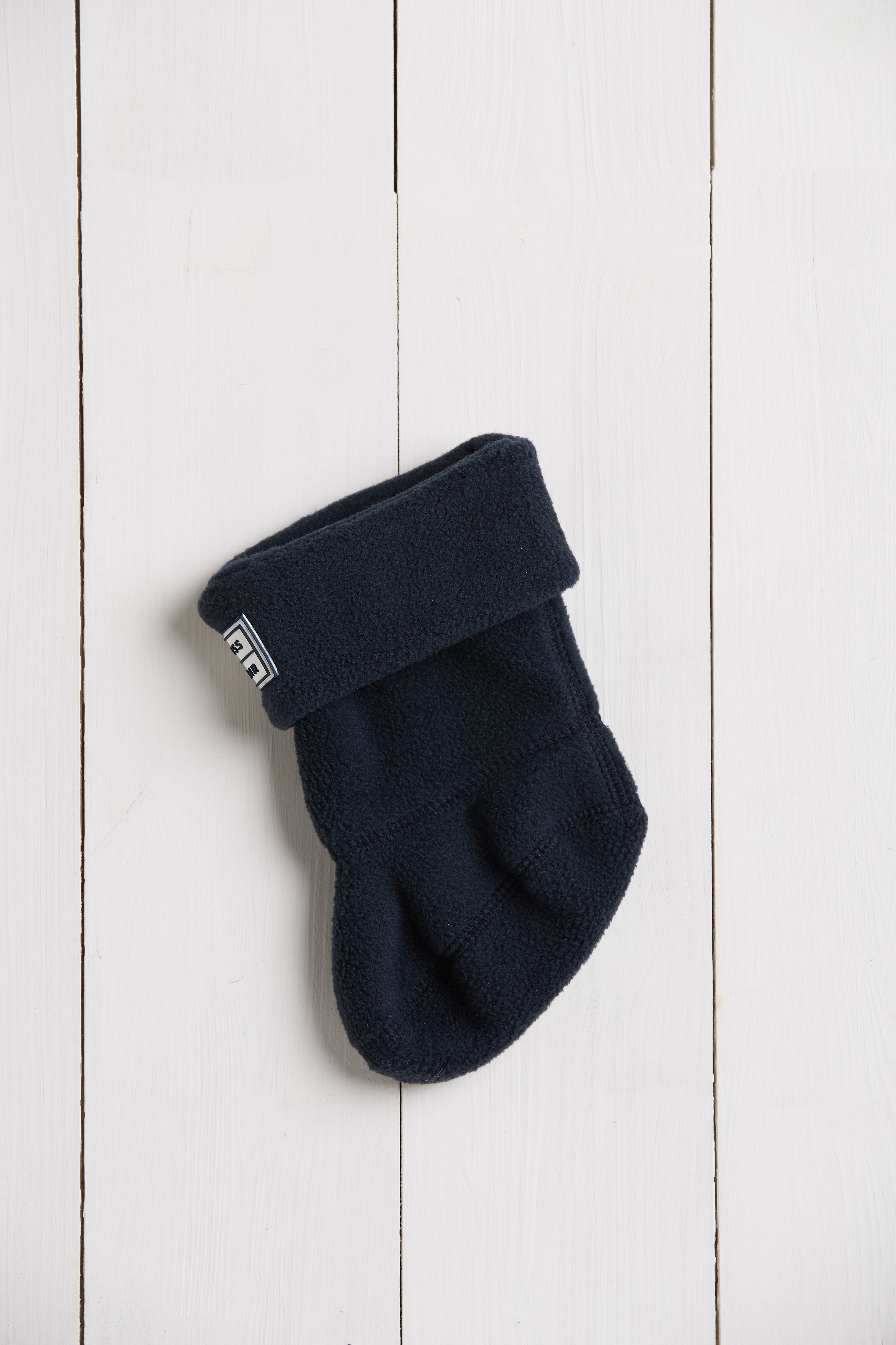 Navy Kids Welly Socks