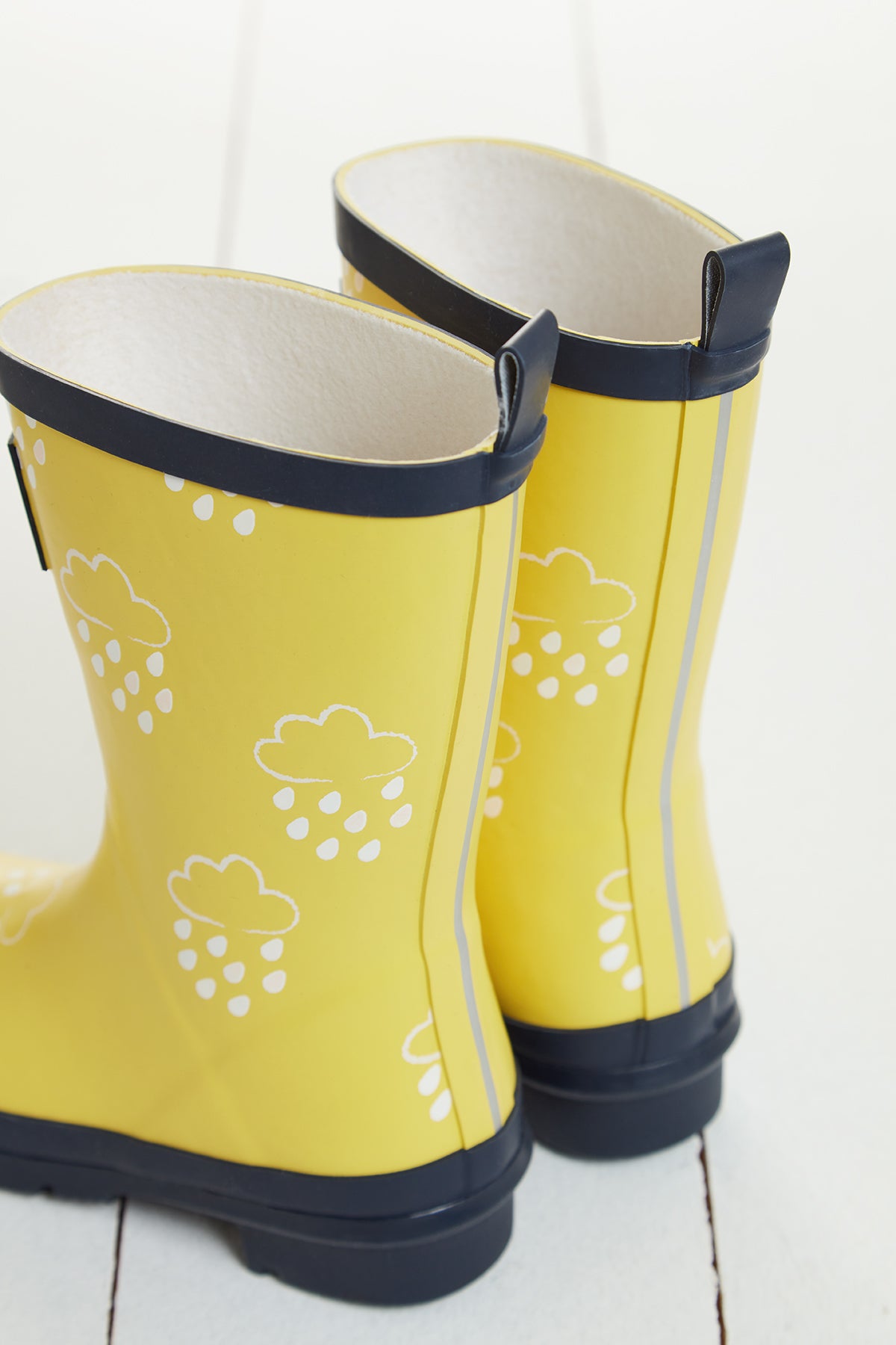 Older Kids Yellow Colour-Changing Wellies