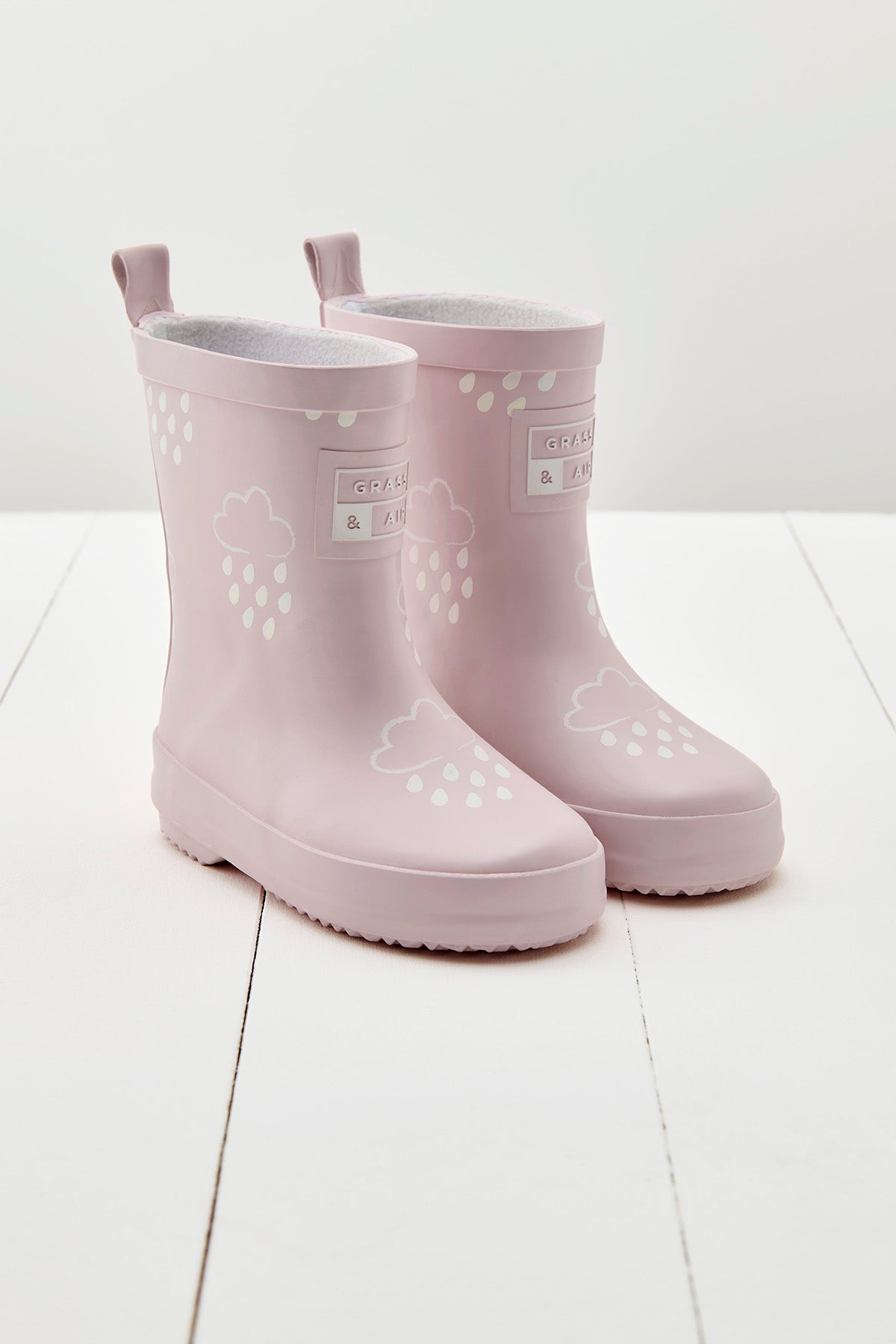 Kids Baby Pink Colour-Revealing Wellies