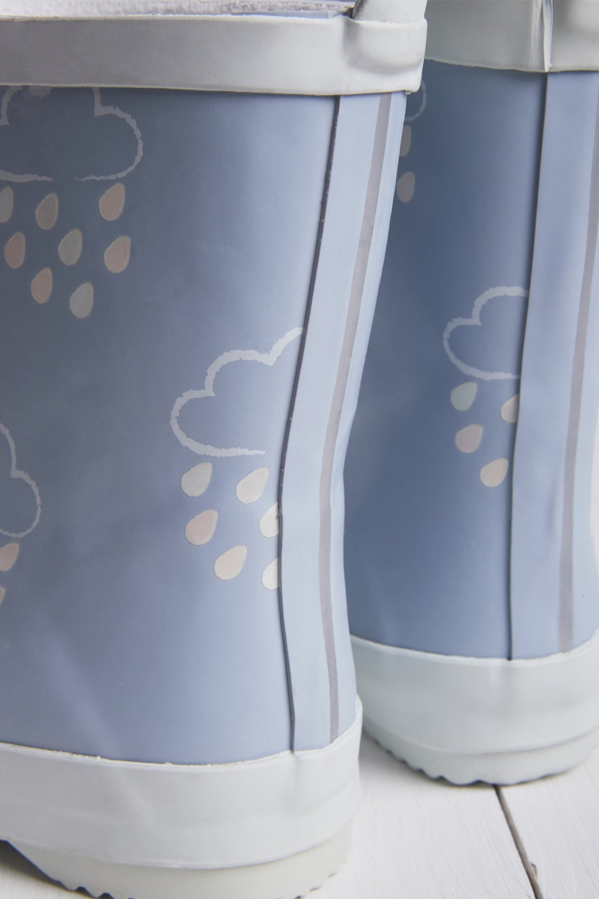 Kids Baby Blue Colour-Revealing Wellies