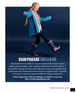 Drapers Magazine Grass & Air feature
